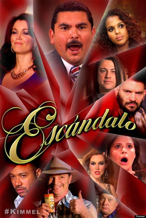 Jimmy Kimmel Gives Scandal The Spanish Language Treatment In