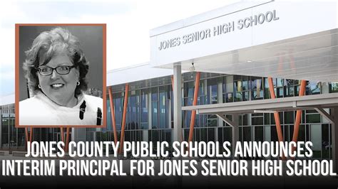 Jones County Public Schools Announces Interim Principal For Jones