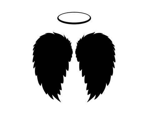 Angel Halo Silhouette At Getdrawings Free Download