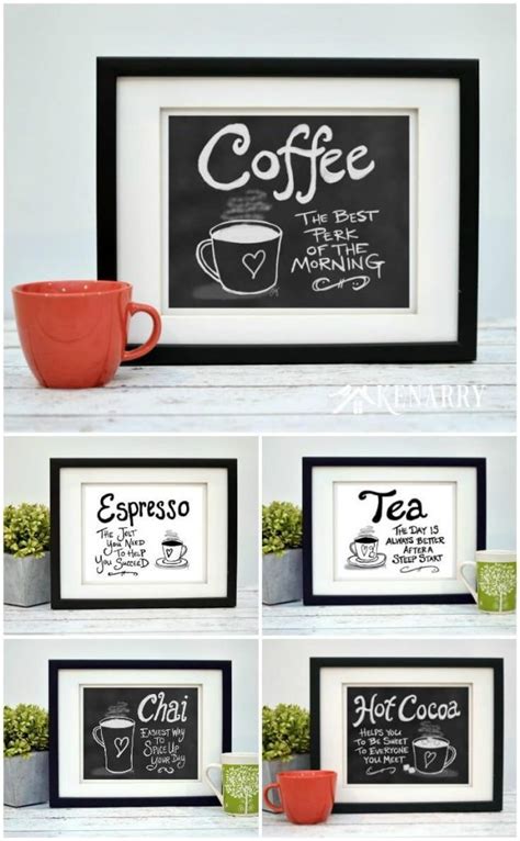 13 Kitchen Decor Ideas To Make You Love Your Kitchen Now Coffee Wall