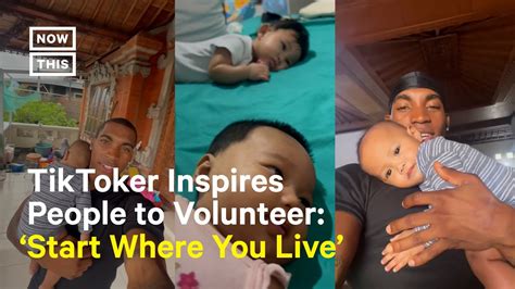 Tiktoker On Vacation Volunteers At Orphanage In Indonesia Youtube