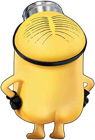 Fitness Retailer Minions Naked Nude Butt Eye X Full Color Vinyl Decal Sticker