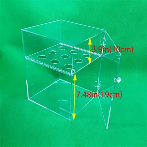 Hole Ice Cream Cone Holder Clear Acrylic Icecream Display Stand Holder Cabinet Picclick