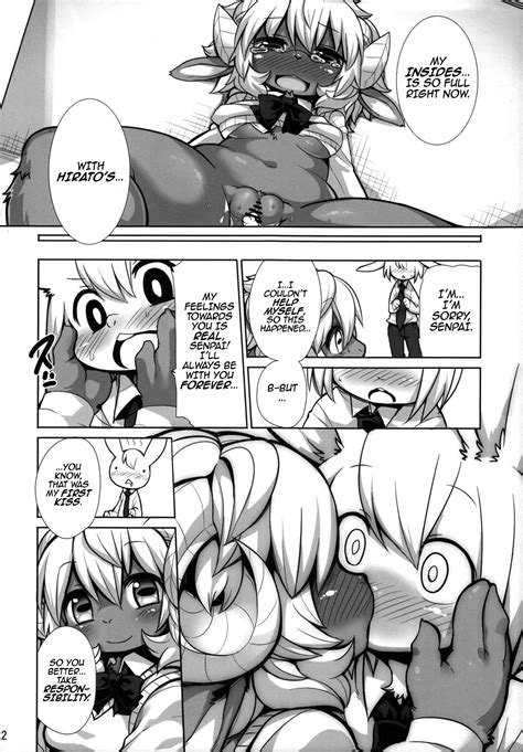 Rule 34 After Sex Breasts Caprine Clitoris Comic Cute English Text Female Goat Horn Kishibe