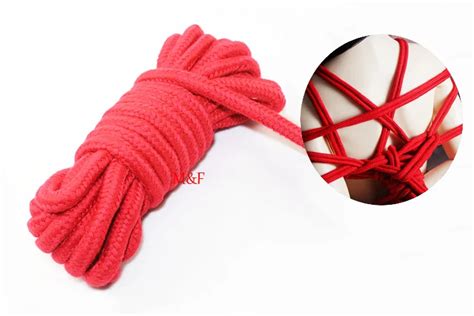high quality 5m sex toys provocative alernative cotton rope tied rope bondage comfortable sex