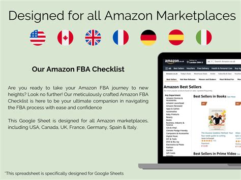 Amazon Fba Checklist Amazon Checklist 58 Detailed Steps Fba Template