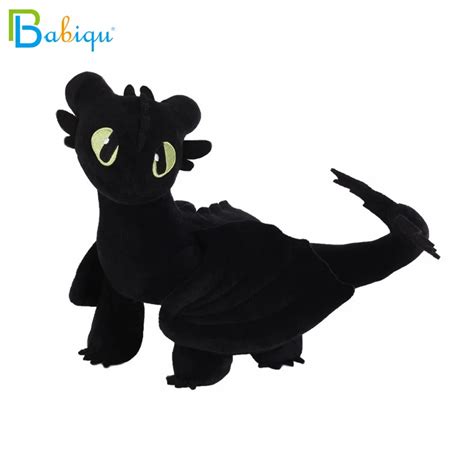 1pc 35cm 2019 How To Train Your Dragon 3 Plush Toy Toothless Light Fury