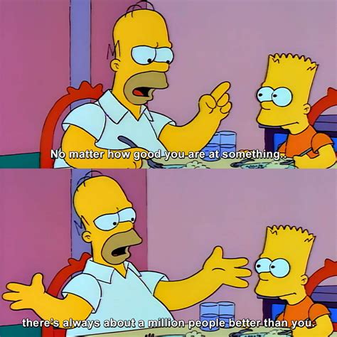 The Simpsons Is Talking To Each Other About Something
