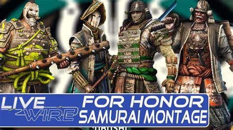 For Honor All Samurai Class Trailers Samurai Nobushi Shugoki Orochi