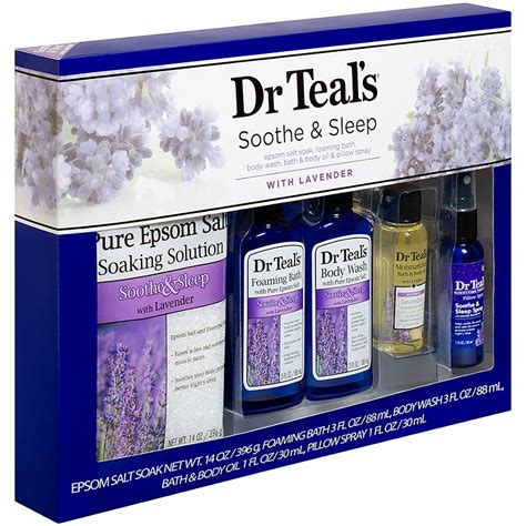 Dr Teals Regimen T Set Lavender Shop Bath And Skin Care At H E B