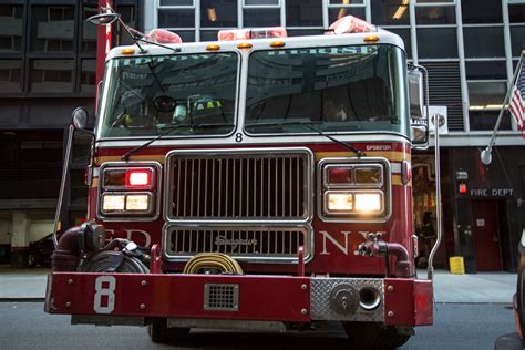 Fire Truck Nyc Free Stock Photo Public Domain Pictures