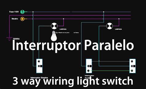 Step by step instructions on how to wire a switched outlet. #012 - Como instalar Interruptor Paralelo - 3 way wiring light switch - Diagram - Part 1 - YouTube
