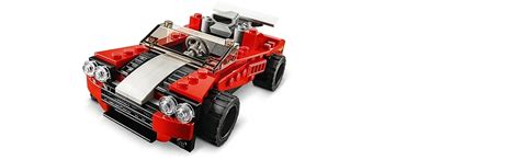 Lego 31100 Creator 3in1 Sports Car Hot Rod Plane Building Set Toys