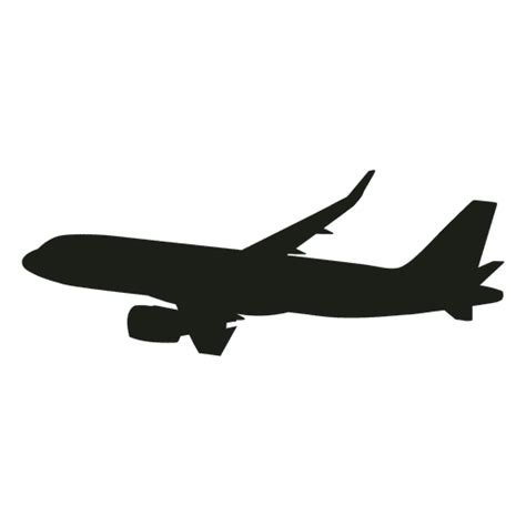 Boeing Airplane In Flight Silhouette Transparent Png And Svg Vector File