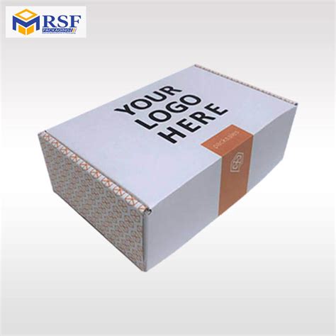 Logo Boxes Custom Logo Shipping Boxes Rsf Packaging