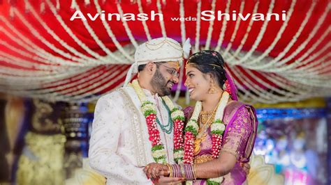 Avinash Reddy Weds Shivaniwedding Teasertelugu Wedding Youtube