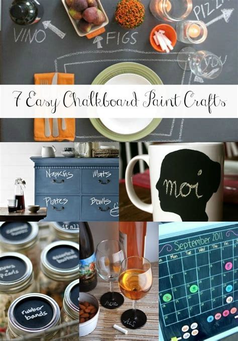 7 Easy Chalkboard Paint Crafts Momadvice