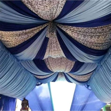 Jual Plafon Tenda Plafon Dekor Kombinasi Kain Batik Harga