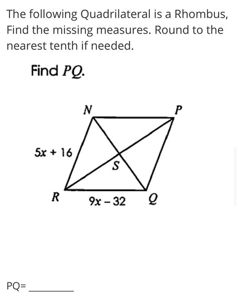 Find the missing angle measure of each quadrilateral. If Each Quadrilateral Below Is A Square Find The Missing ...