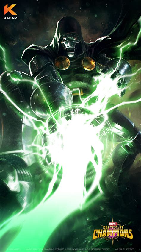 Artstation Doctor Doom Wallpaper And Teaser Illustration For Marvel