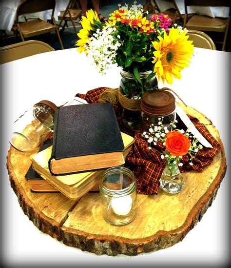 Rustic Bible Centerpiece Pastors Appreciation Pastor Appreciation Day Pastor Anniversary