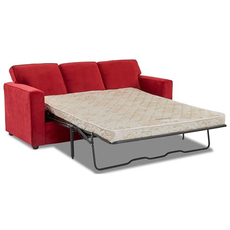 Do you think sleeper sofa with air mattress looks nice? Klaussner Berger Chaise Sleeper Sofa with Queen Size Air ...