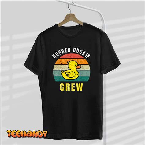 Rubber Duckie Crew T Shirt Funny Rubber Duck T Shirt