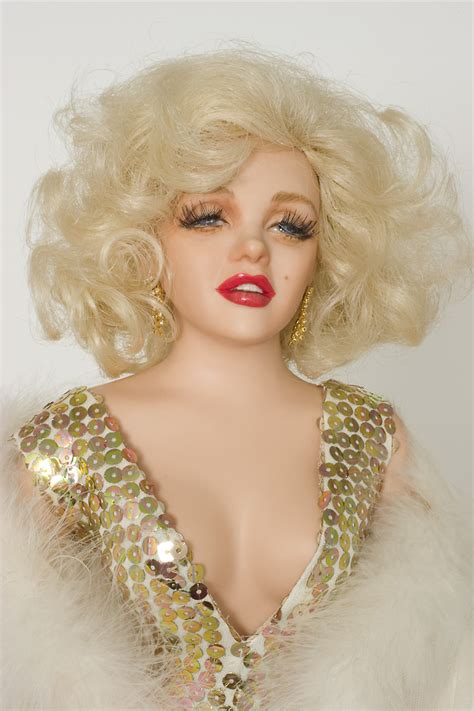 Totally Blonde Le 5 Porcelain Soft Body Limited Edition Art Doll By Marilyn Houchen