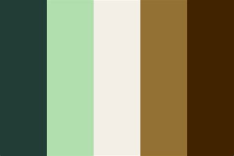 Cafe Aesthetic Color Palette