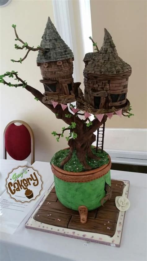 By admin · october 16, 2019. Bonsai treehouse wedding cake - Cake by GazsCakery (With ...