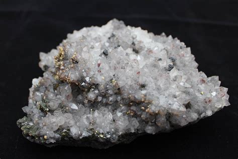 Quartz And Chalcopyrite Crystal Mineral Specimen Celestial Earth Minerals