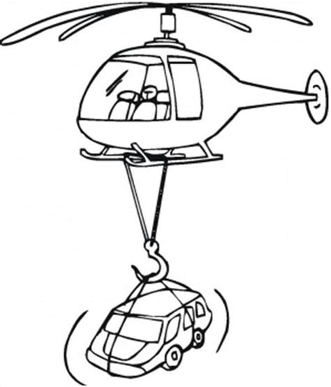 Fise De Colorat Cu Elicopter De Salvare Descărcați Imprimați Sau
