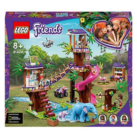 Lego Friends Jungle Rescue Base Treehouse Vet Set 41424 Toys And Games From W J Daniel Co