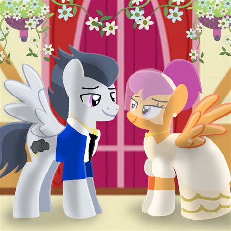 Scootaloo And Rumbles Wedding Request By Mlplary6 On Deviantart