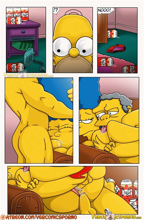 Homers Nightmare Drah Navlag The Simpsons ⋆ Xxx Toons Porn