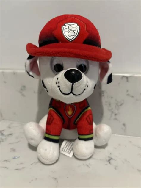 Spin Master Paw Patrol Mighty Pups Super Paws Marshall Stuff Animal