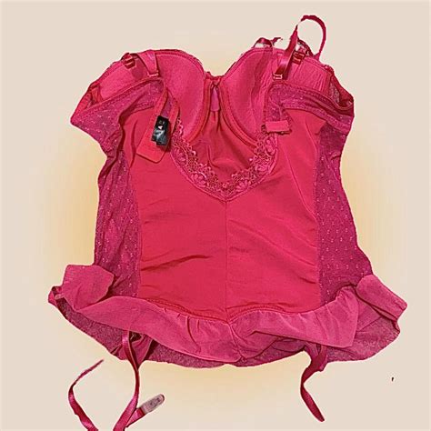 cute hot pink lingerie 💝 y2k sexy pink depop