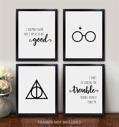 source transfiguration is some of the most complex and dangerous magic you will learn at hogwarts. Harry Potter Wall Art - Set of 4 Unframed 8x10 Pearl Print… | Flickr