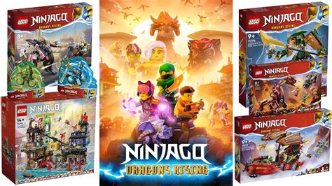 Lego Ninjago Dragons Rising All New Sets Revealed Including The