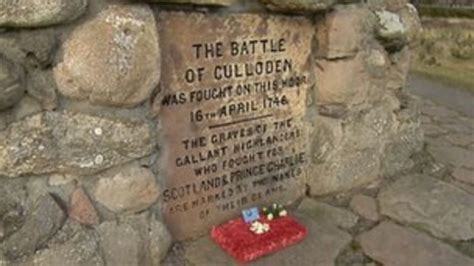 Protests Over Culloden Battlefield Housing Held Bbc News