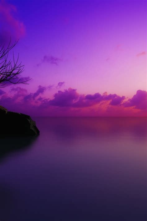 Scenic Ocean Sunset Wallpaper 877 Iphone 44sipod