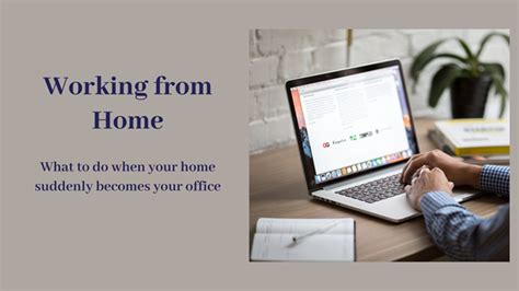 Efficiently Working From Home Officeclip Blog