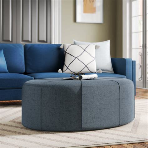 The perfect balance between style and function. Telly Oval Tufted Cocktail Ottoman & Reviews | Joss & Main ...