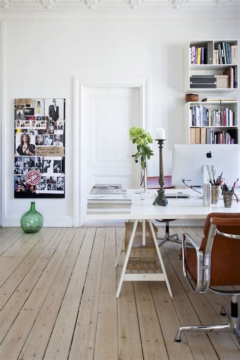 Bright And Inspirational Home Office With Smart Storage Solutions And