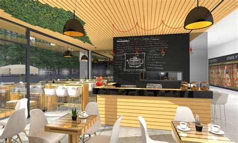 Interior Design For Coffee Shop Vamos Arema