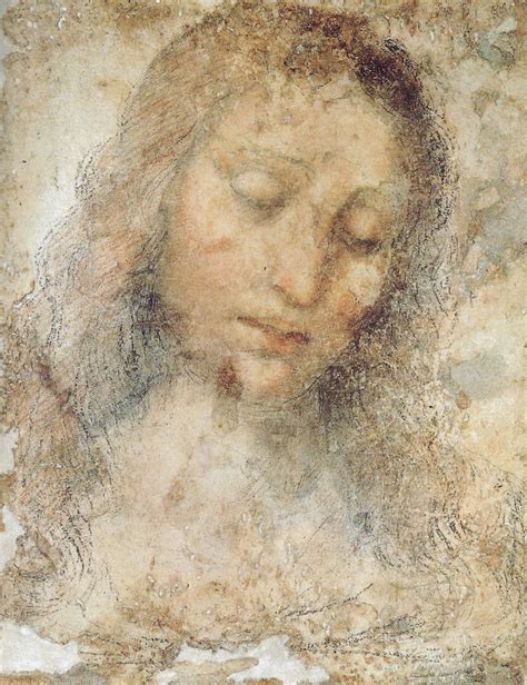 Leonardo Da Vinci Head Of Christ 1407 At Pinacoteca Di Flickr