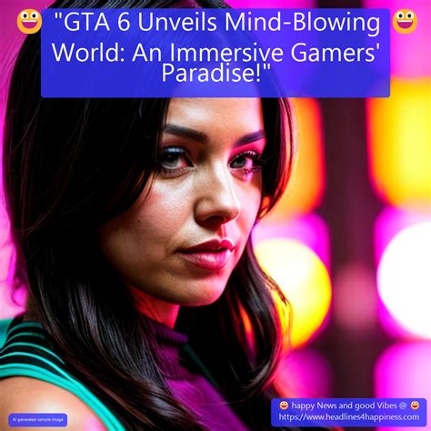 Gta 6 Unveils Mind Blowing World An Immersive Gamers Paradise Headlines4happiness