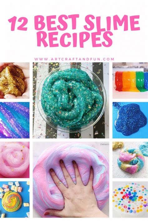 The Ultimate List Of 12 Best Slime Recipes Ever