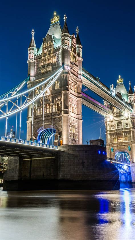 Free Download Download Tower Bridge London Night Photography Free Pure