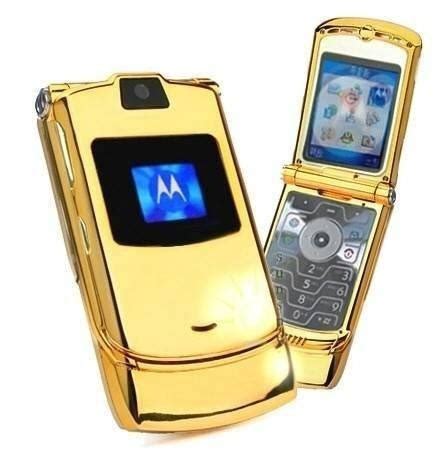 Motorola V Dolce Gabbana V I Ed Especial Dorado Original Rz